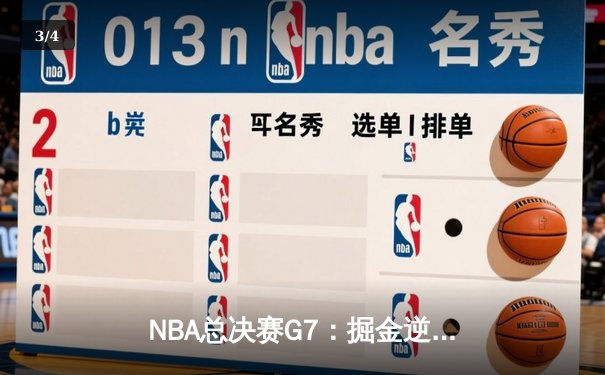 NBA总决赛G7：掘金逆转夺冠，约基奇三双加冕FMVP - 3